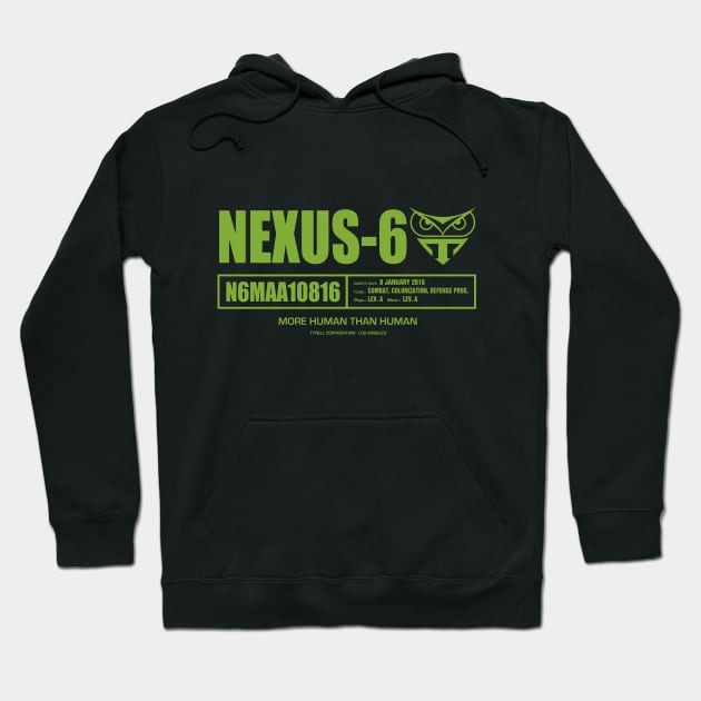 Nexus 6 Hoodie by Fanisetas